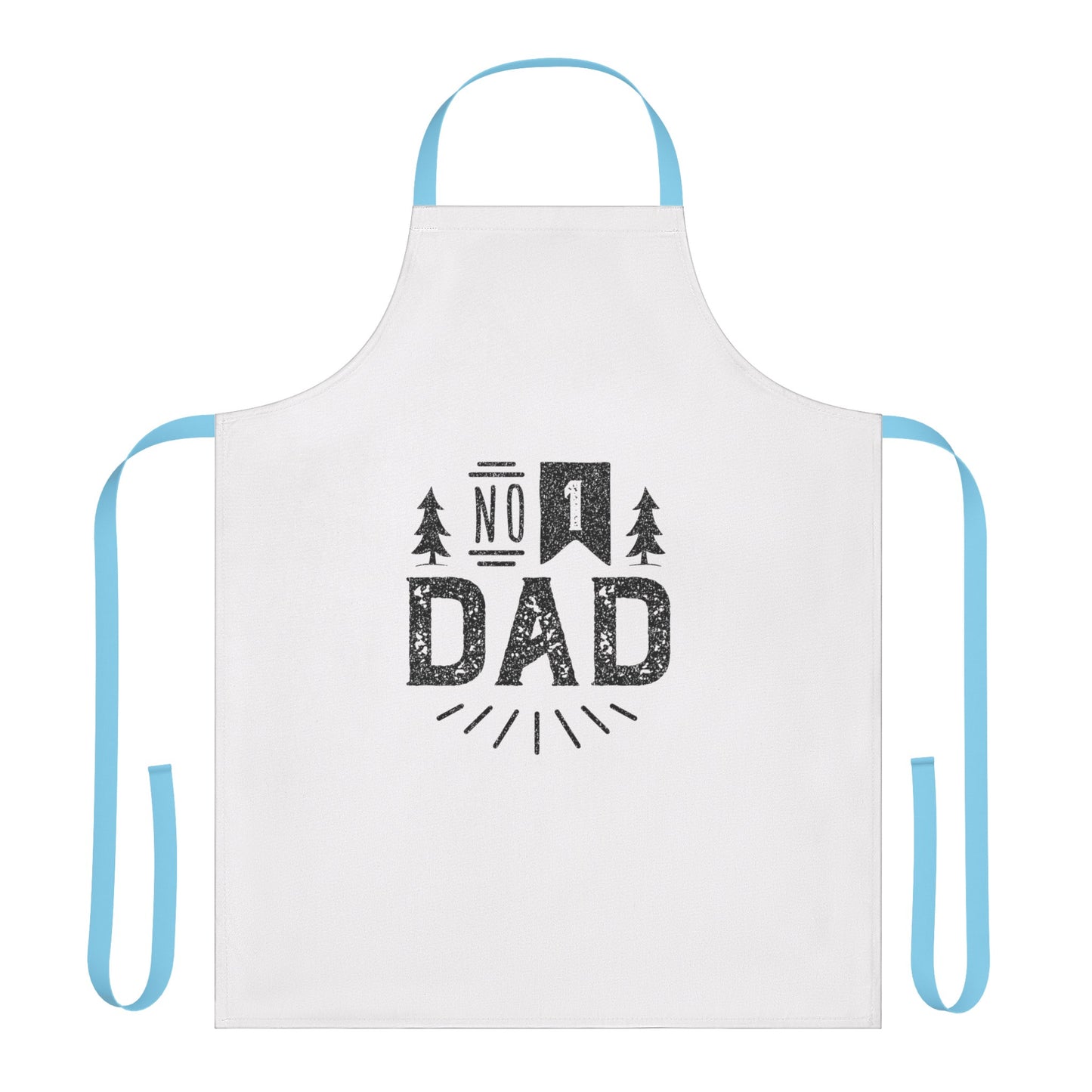 Father's Day Apron, 5-Color Straps (AOP)