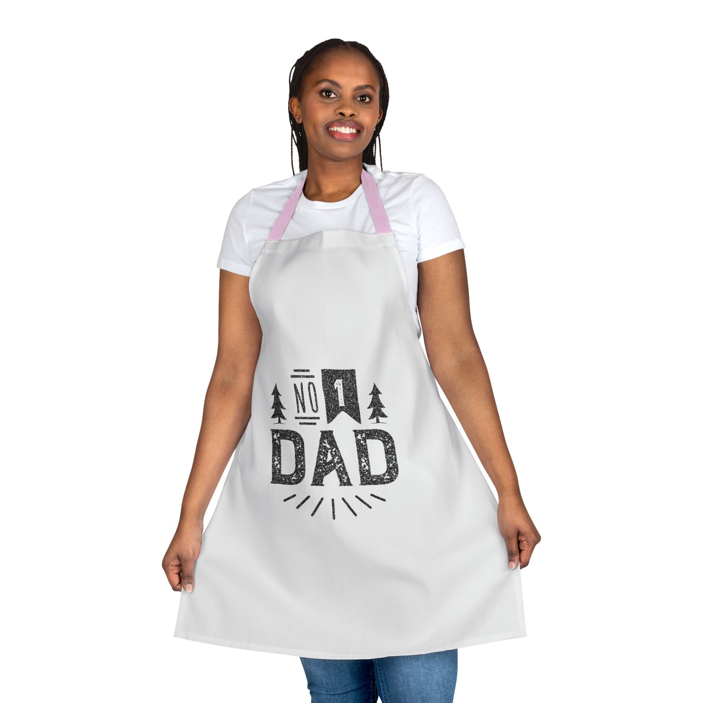 Father's Day Apron, 5-Color Straps (AOP)