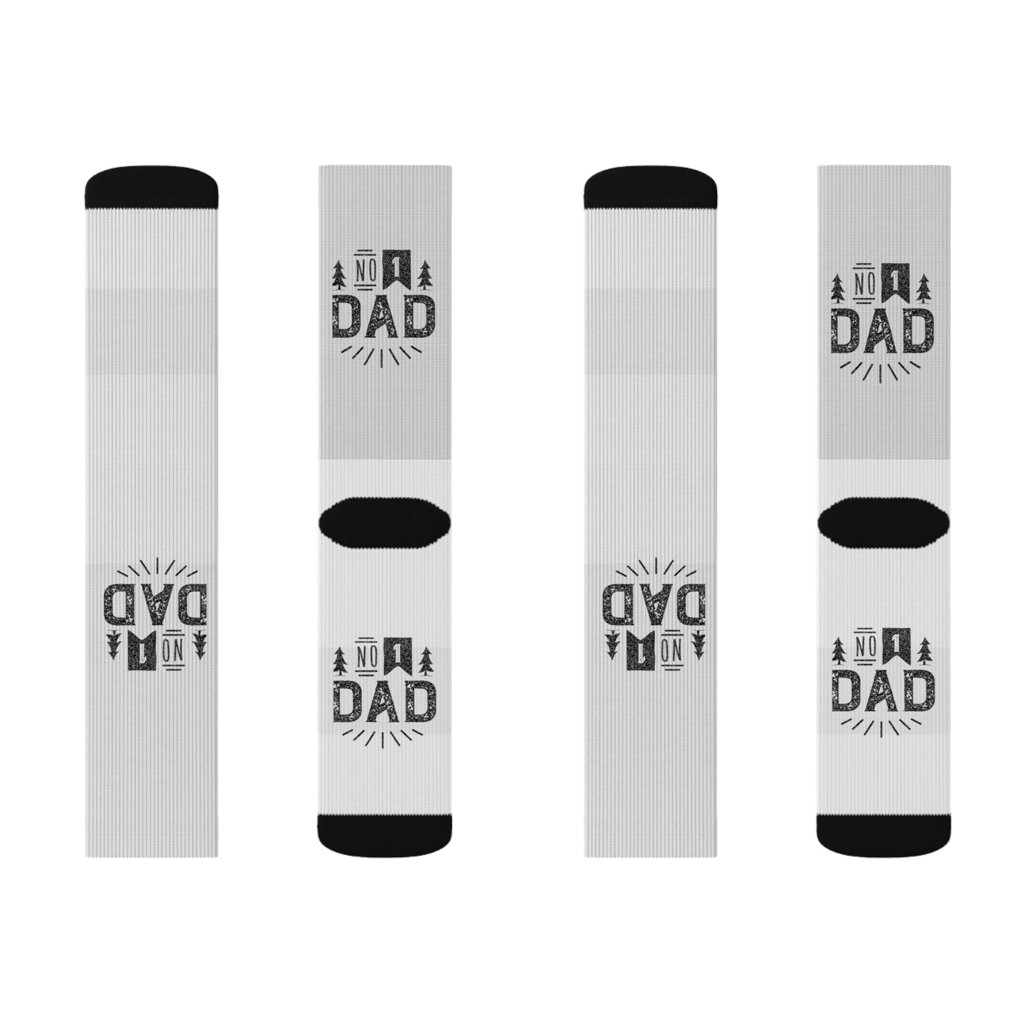 Father's day Sublimation Socks