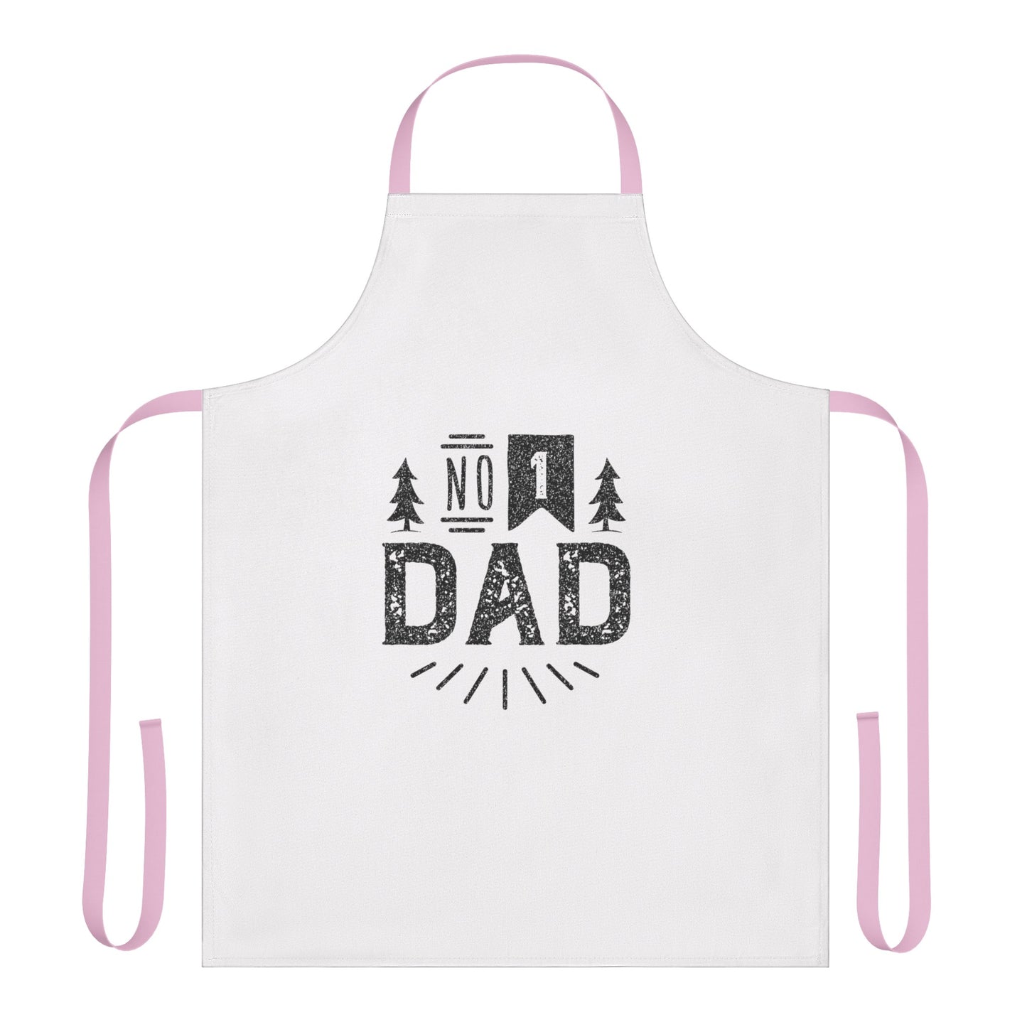 Father's Day Apron, 5-Color Straps (AOP)