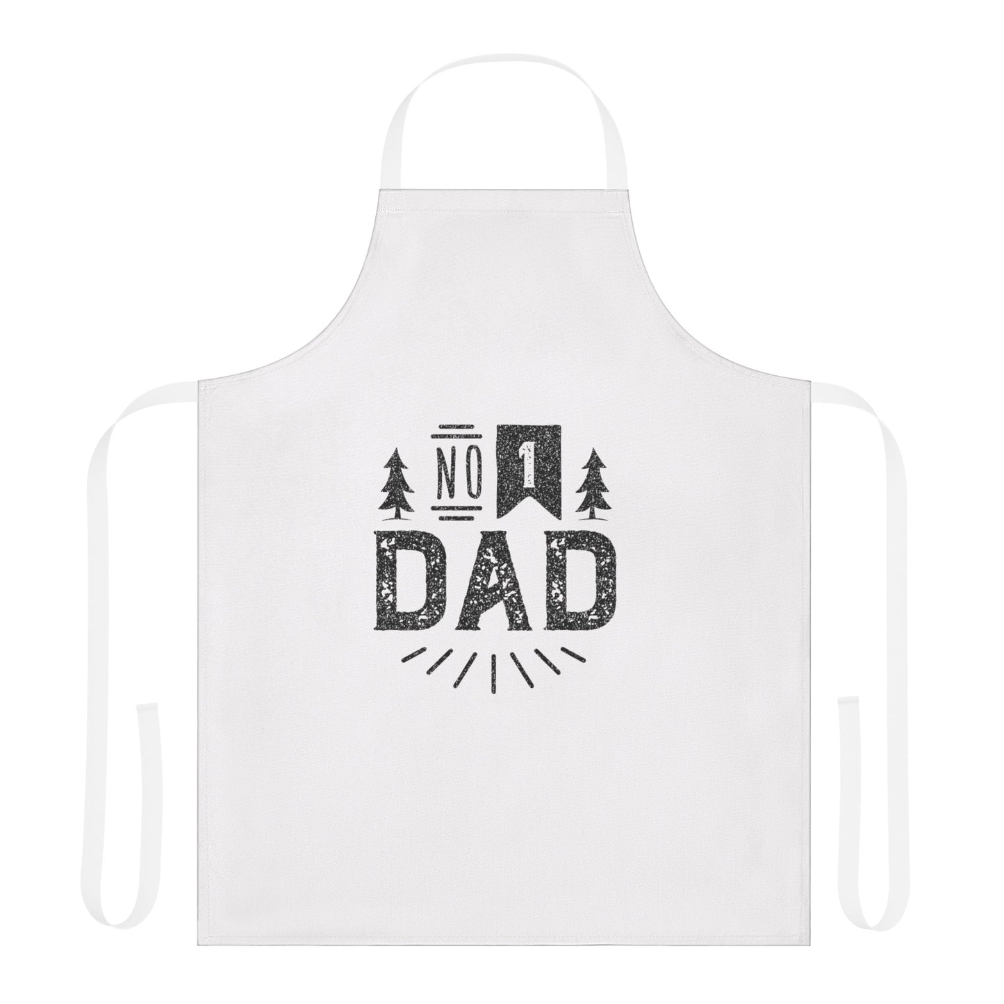 Father's Day Apron, 5-Color Straps (AOP)