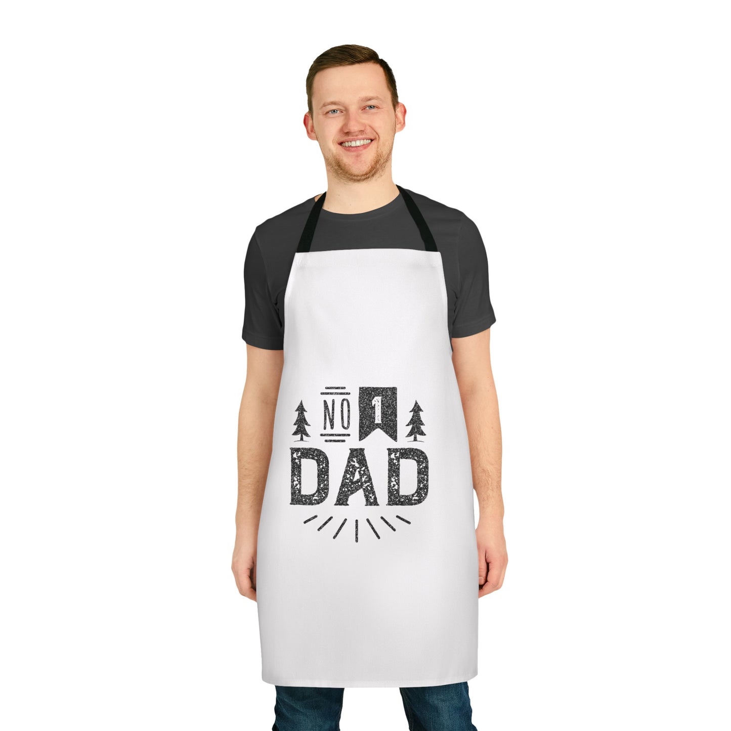 Father's Day Apron, 5-Color Straps (AOP)