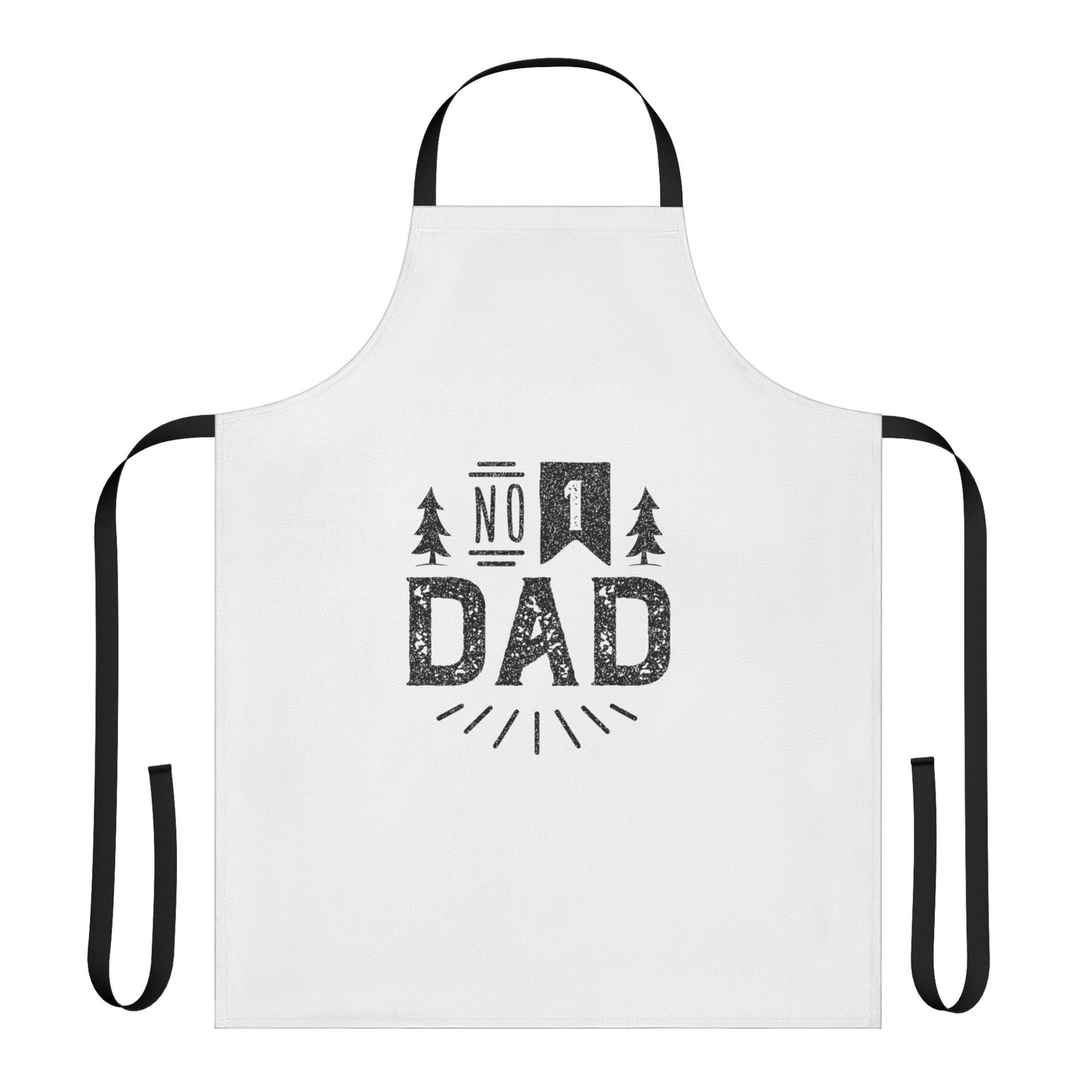 Father's Day Apron, 5-Color Straps (AOP)