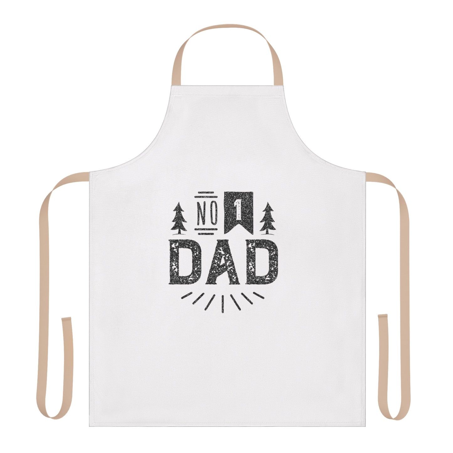 Father's Day Apron, 5-Color Straps (AOP)